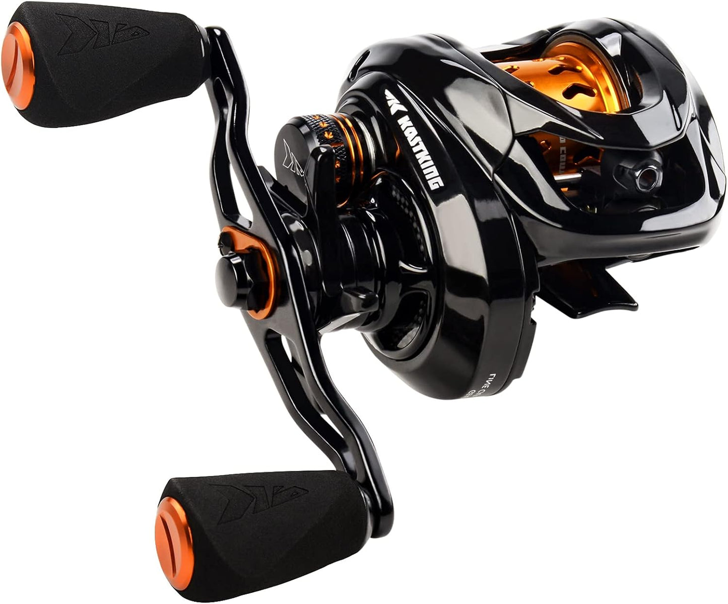 Zephyr Bait Finesse Baitcasting Fishing Reels with Drag Clicker | Max Drag: 10.0 Lb, 6+1 BB, 5.6 Oz, Carbon Fiber Frame, 8 Button Magnetic Brake, 7.2:1 Gear Ratio, Palm Perfect Design